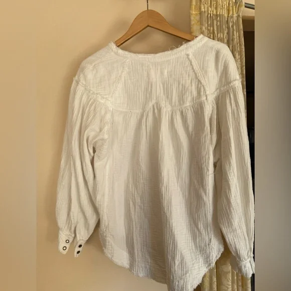 Free People Beach Day Henley Pullover - Picture 4 of 7